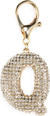 Leith Pavé Initial Bag Charm