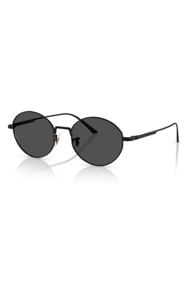 Oliver Peoples 50mm Khaite Round Sunglasses, Alternate, color, 