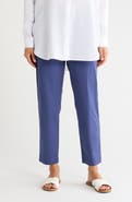 Eileen Fisher High Waist Ankle Tapered Pants
