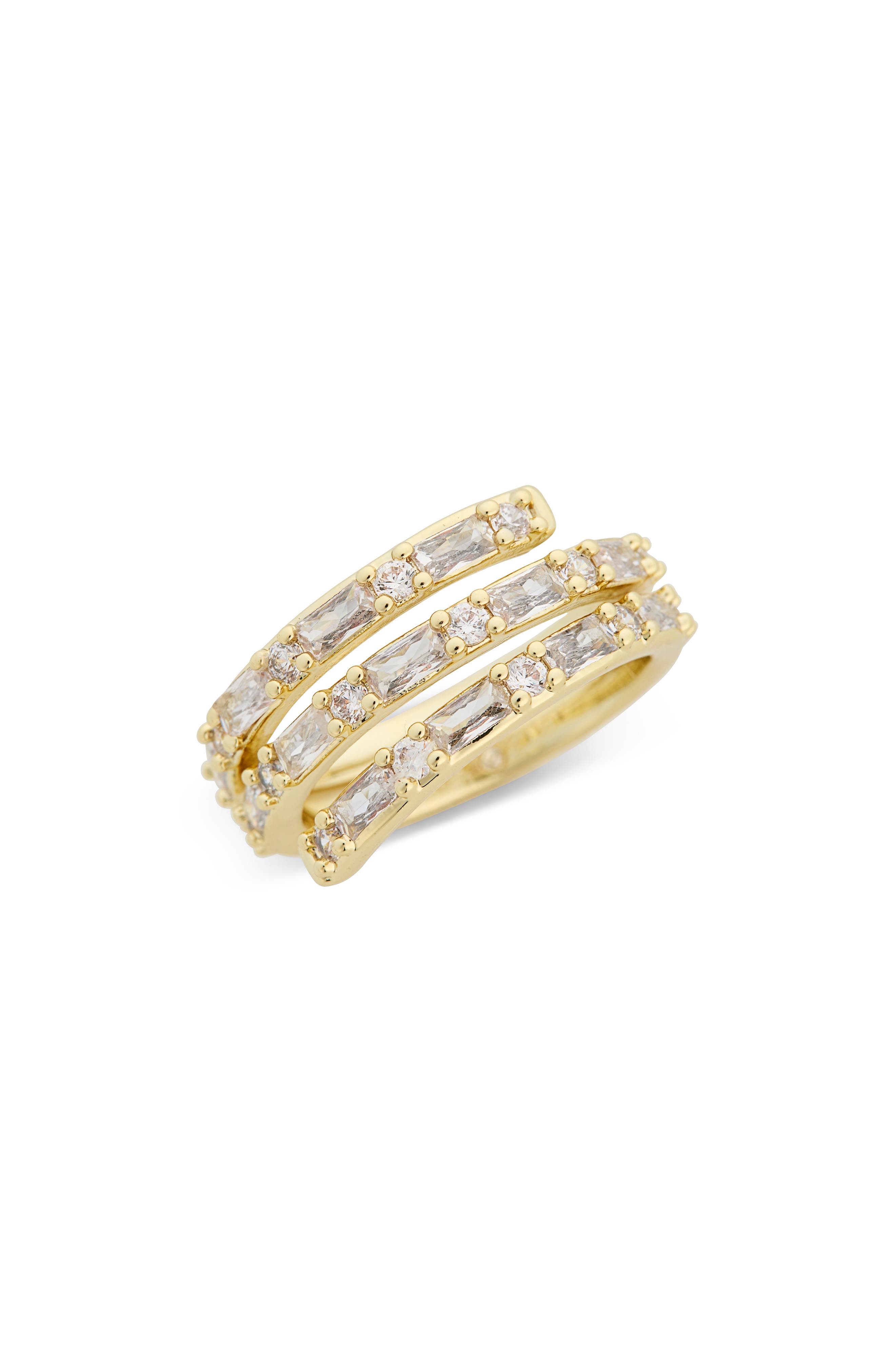 Covet CZ Coiled Ring