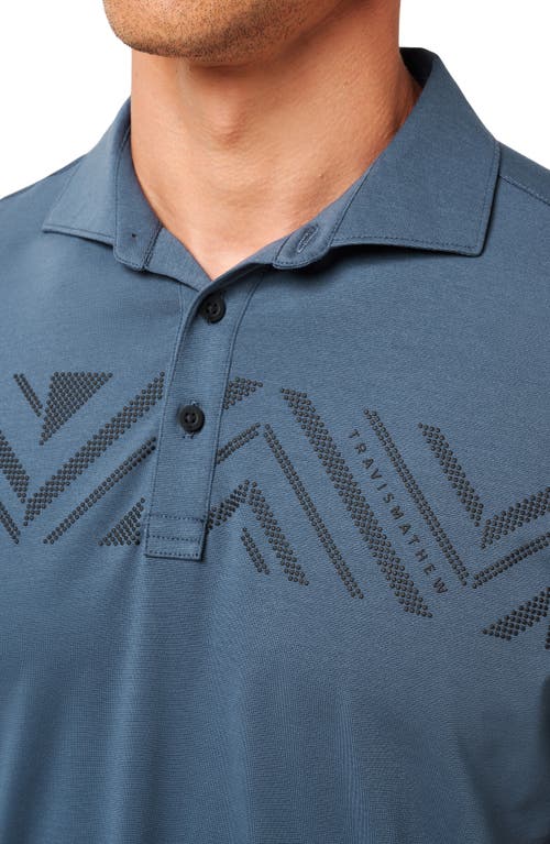 Travismathew All Day Access Polo In Blue