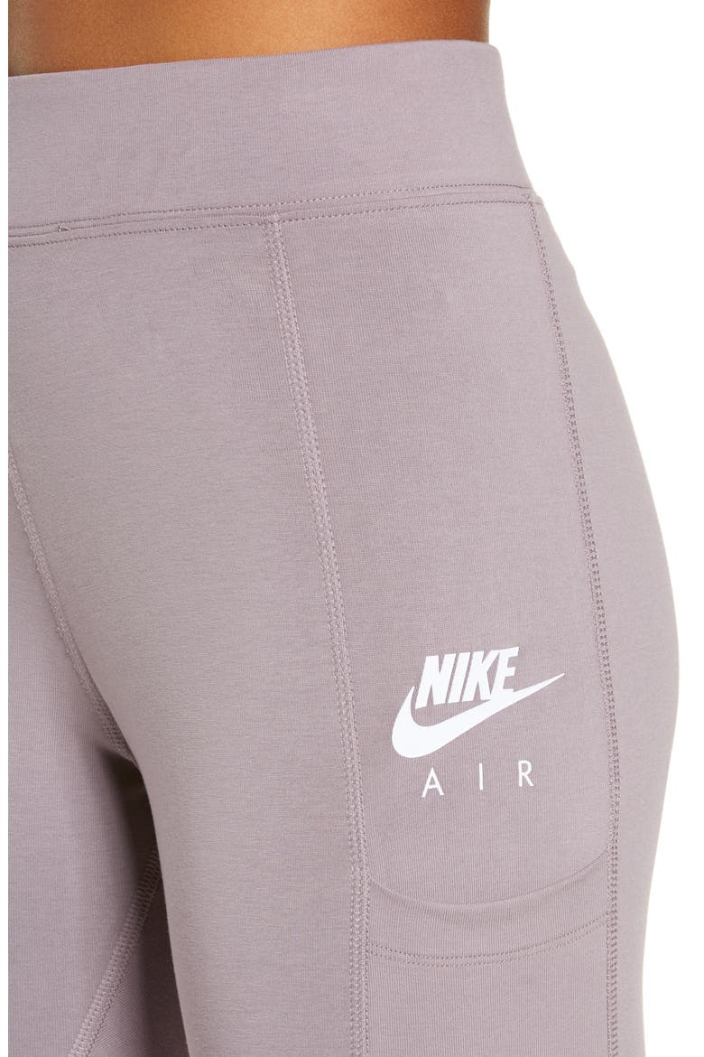 Air Pocket Leggings, Alternate, color, PURPLE SMOKE/ WHITE