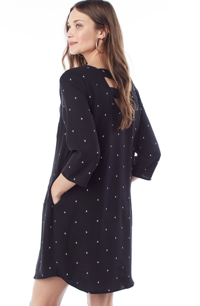 Loyal Hana Layla Maternity/Nursing Dress, Alternate, color, 