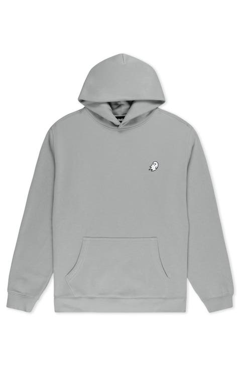 Ghost Relaxed Midweight Fleece Pullover Hoodie