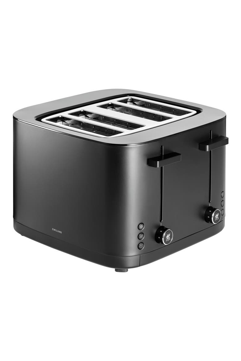 Enfinigy 4-Slot Toaster, Alternate, color, MATTE BLACK