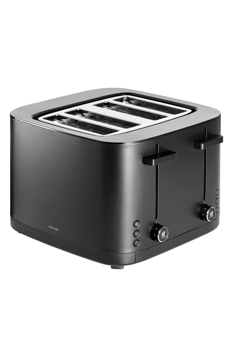 ZWILLING Enfinigy 4-Slot Toaster, Alternate, color, Matte Black