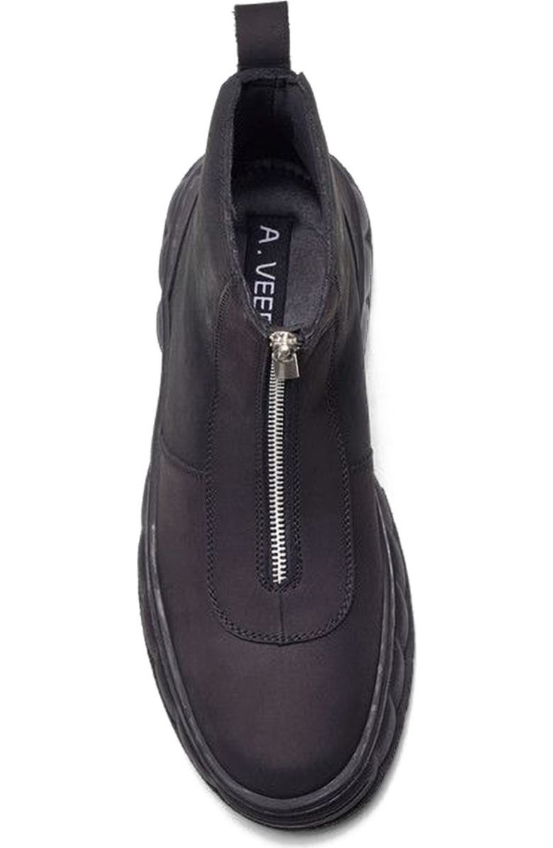 A. Veer Vanta Zipper Boot, Alternate, color, Brown Nubuck