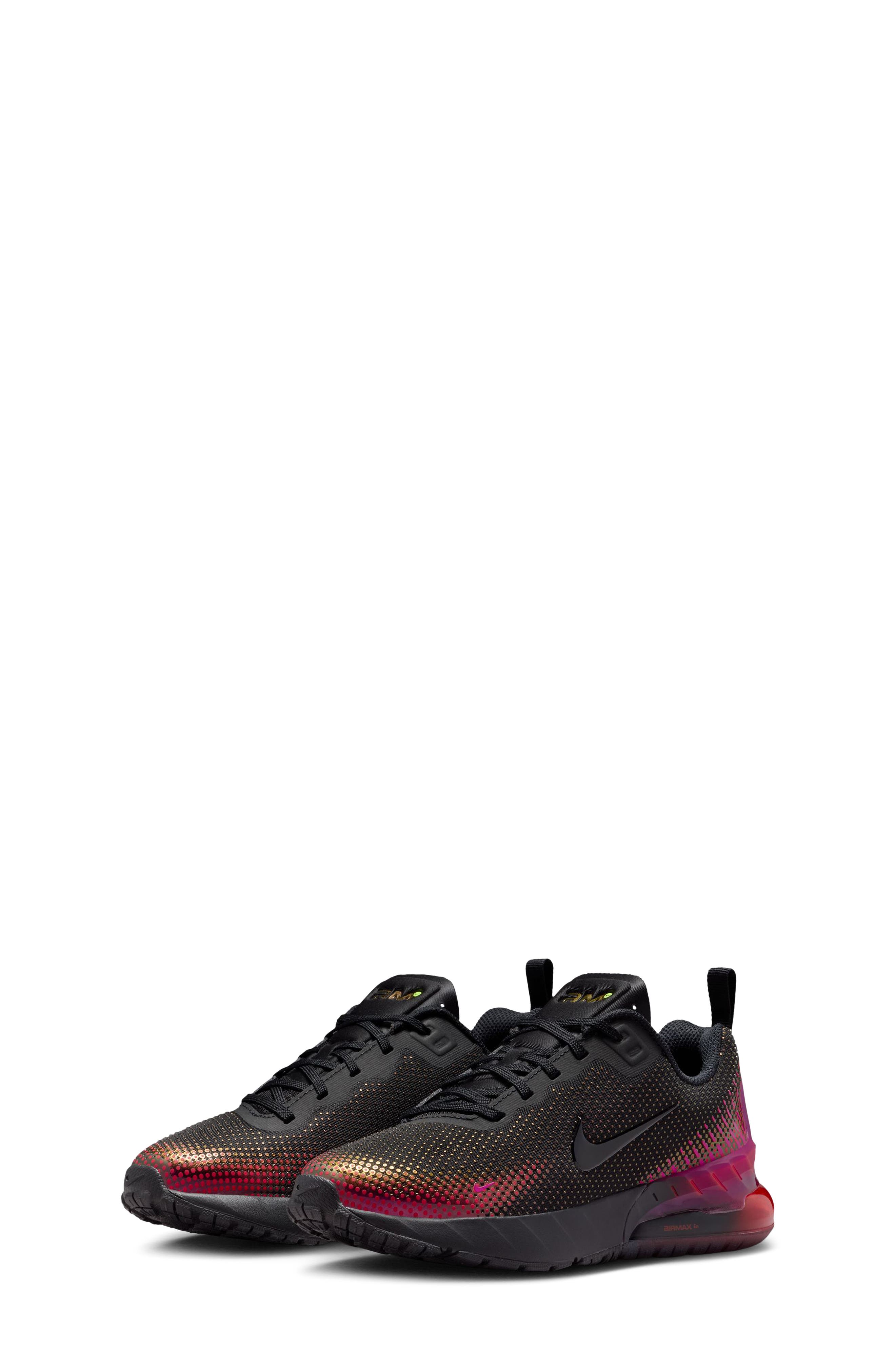 Nike Kids
 Air Max Phoenix Sneaker, Main, color, Black/ Vivid Purple/ Red
