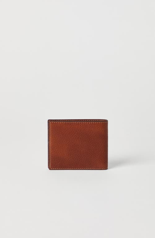 Brunello Cucinelli Wallet In Copper