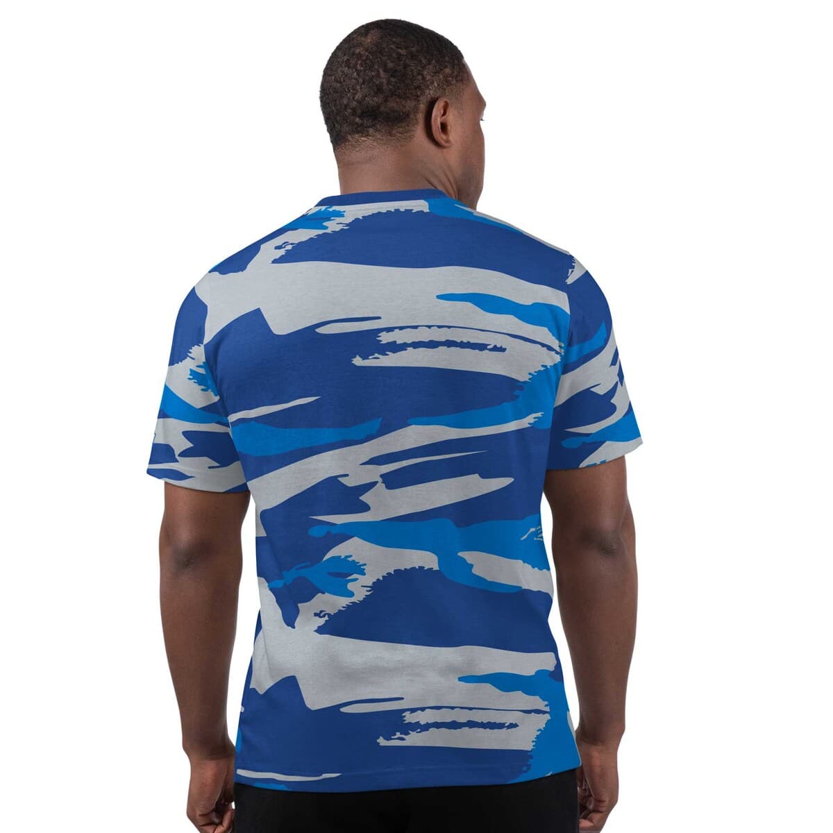 Men's Starter Royal/Gray Seattle Seahawks Thursday Night Gridiron Classics Vintage Logo T-Shirt - image 2