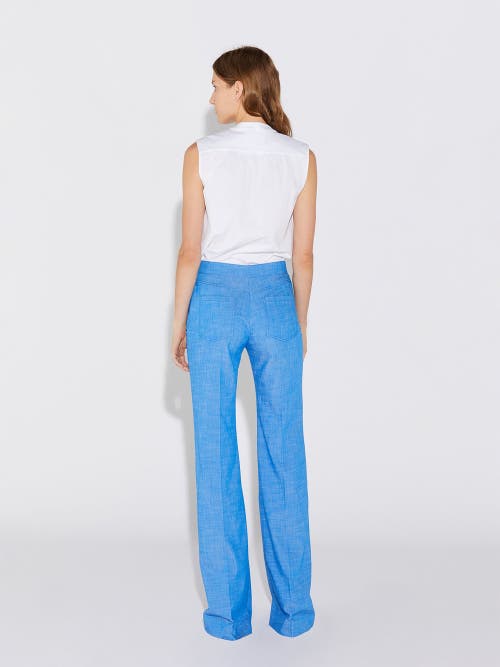 Callas Milano Olympia Poplin Shortsleeve Top In White