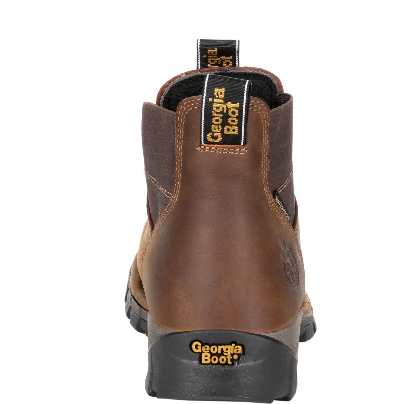 Eagle One Waterproof Chelsea Work Boot, Alternate, color, BROWN