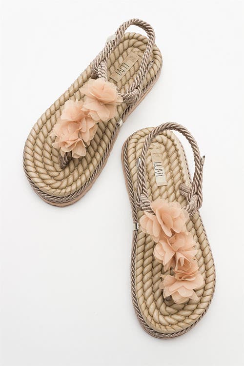 Prologue Shoes Santra Lace-up Thong Sandals