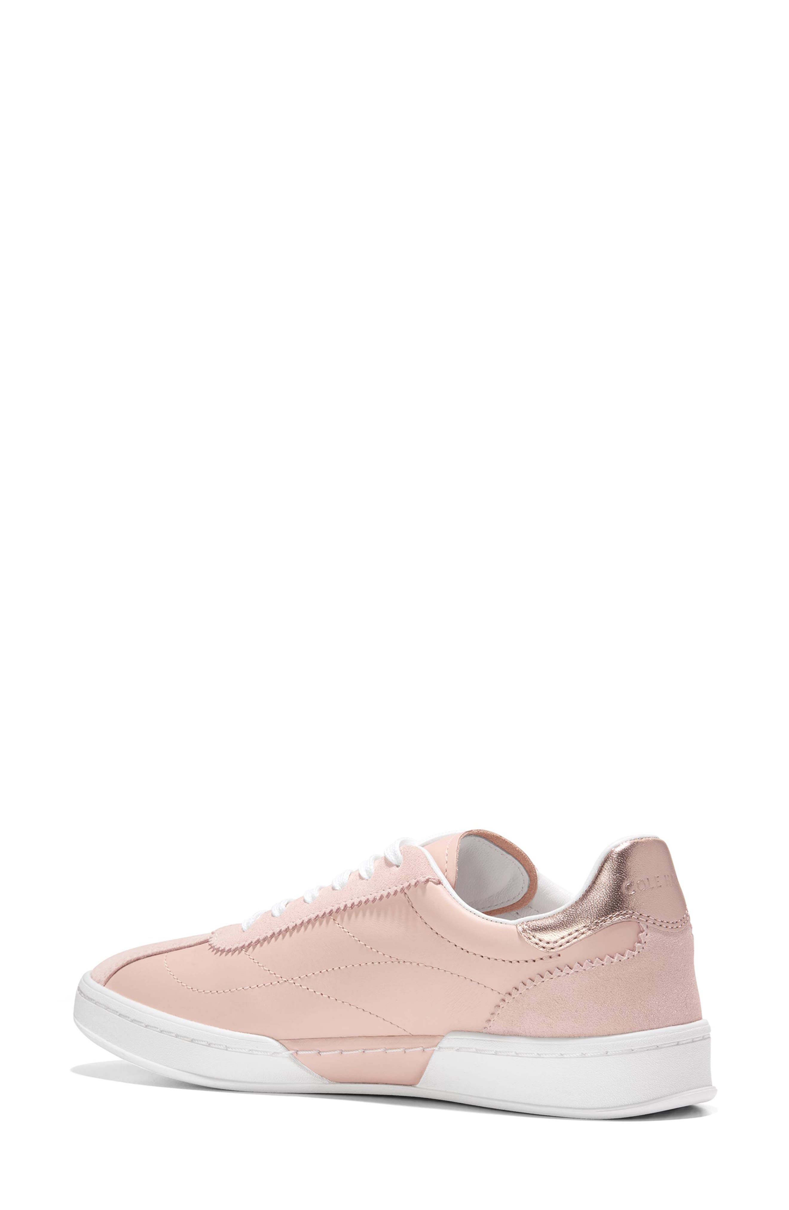 Cole Haan Byrnn Grand Crosscourt Sneaker, Alternate, color, Cameo Rose