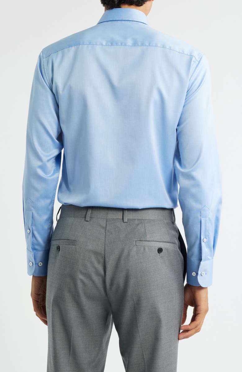 1863 by Eterna Luxury Slim Fit Non-Iron Dress Shirt, Alternate, color, Blue