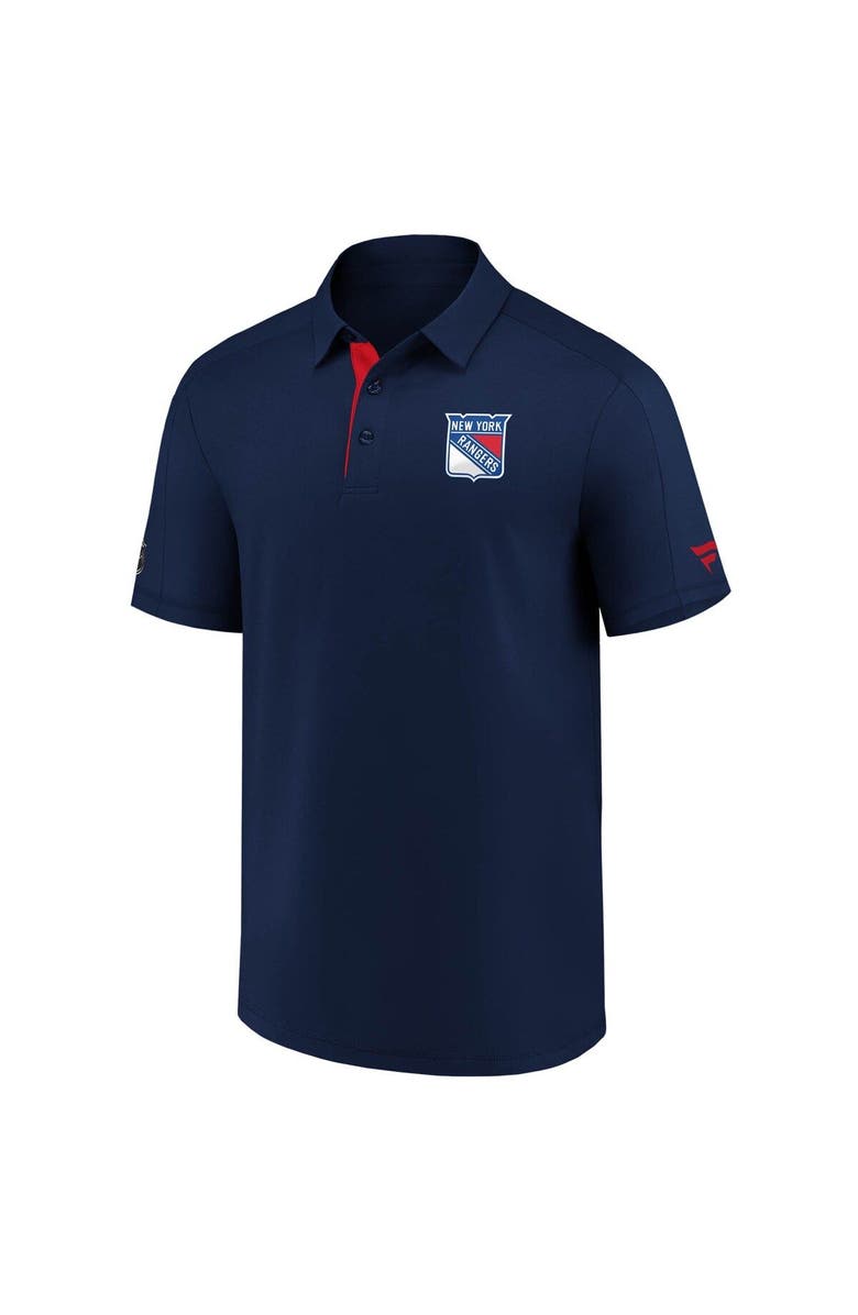 FANATICS Men's Fanatics Branded Navy New York Rangers Authentic Pro Locker Room Polo, Alternate, color, Navy