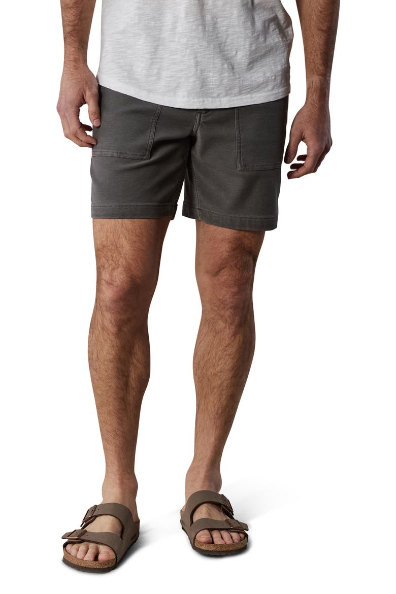 Comfort Terry Utility Shorts, Main, color, PHANTOM