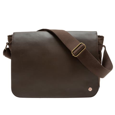 Waxed Nylon Sheridan Messenger Bag (LG)