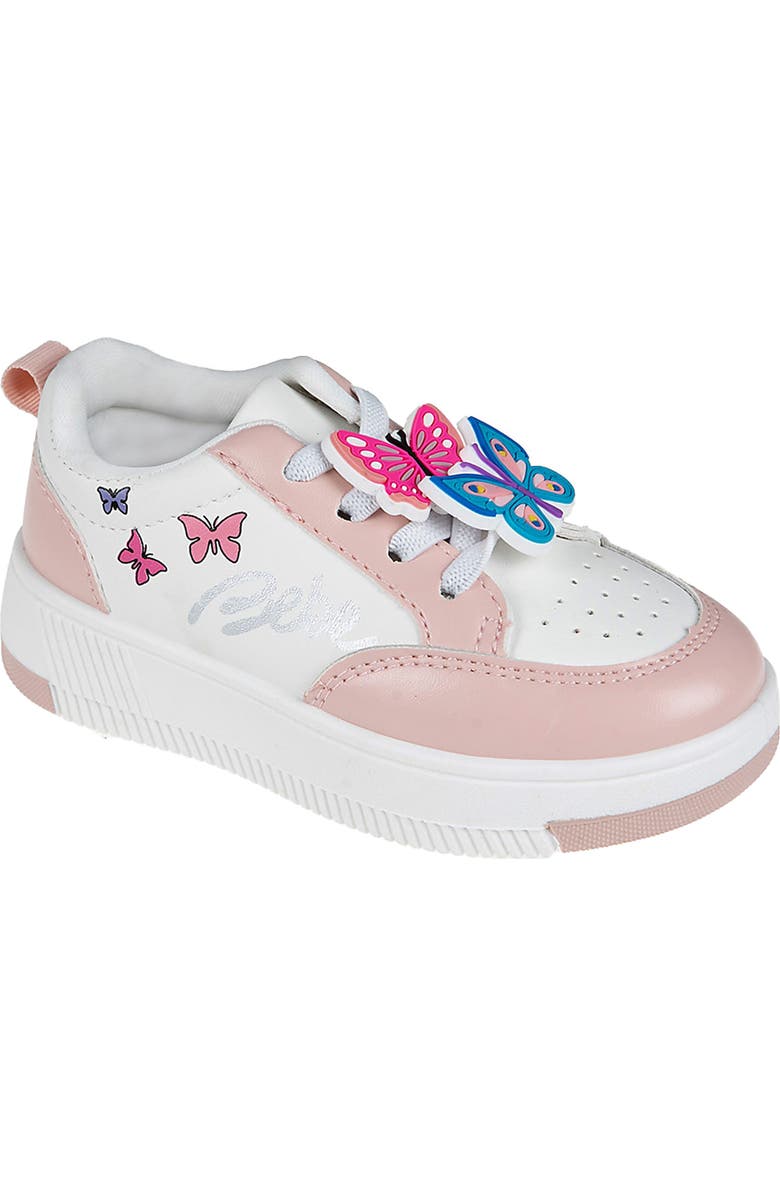 bebe Kids' Butterfly Court Sneaker, Main, color,
