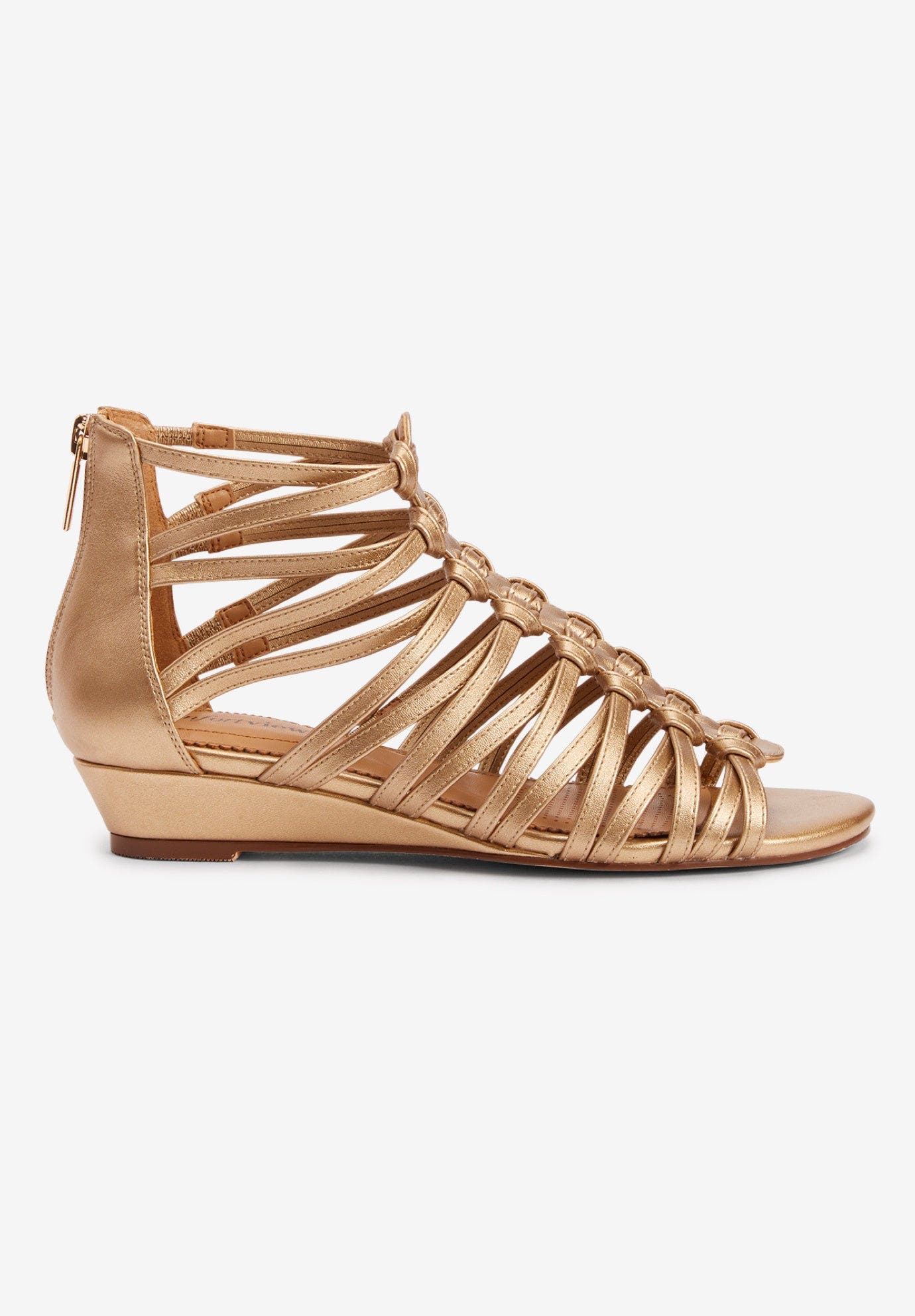 The Helen Sandal, Alternate, color, GOLD