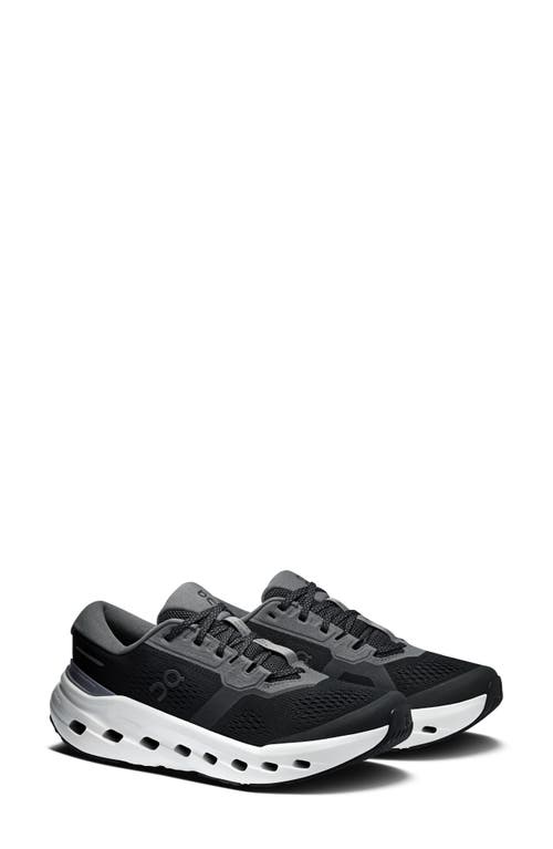On Cloudrunner 3 Running Shoe In Black