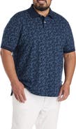 Nautica Big & Tall Floral Polo Shirt