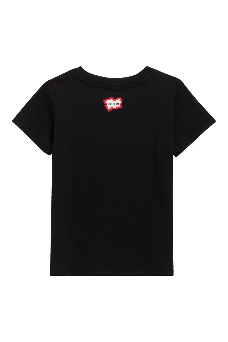 Kids' Kart Cotton Graphic T-Shirt, Alternate, color, BLACK