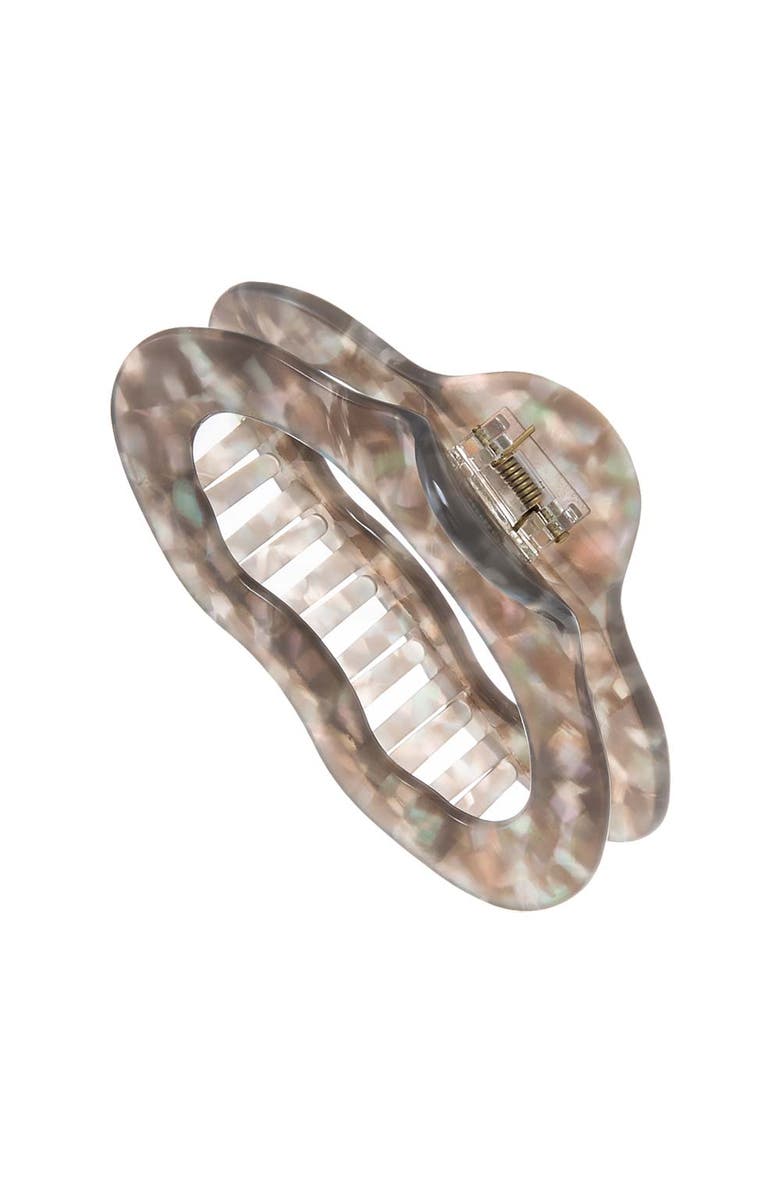 BY ADINA EDEN Jumbo Open Lip Shape Hair Claw Clip, Alternate, color,