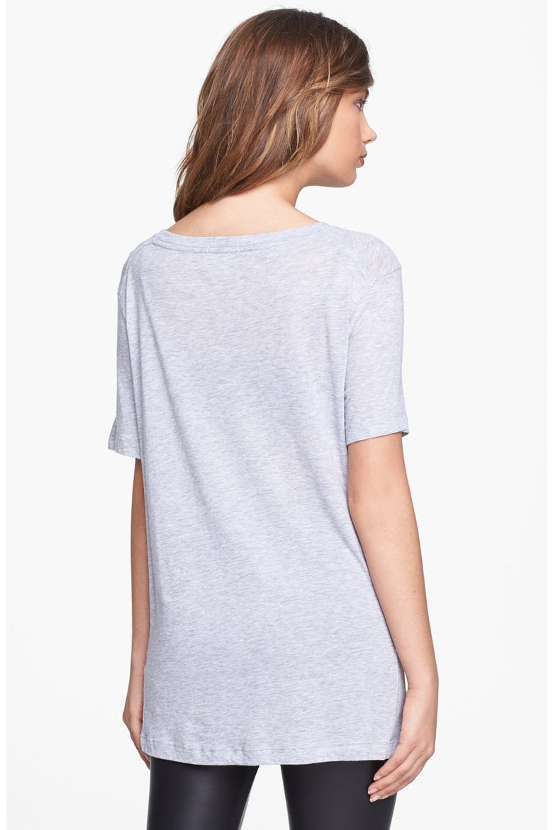 Loose Fit Tee, Alternate, color, HEATHER GREY