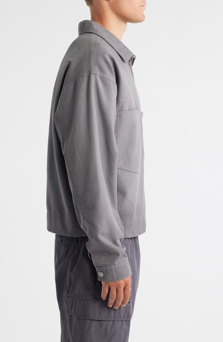 PacSun Billie Cotton Utility Jacket, Alternate, color, Gray