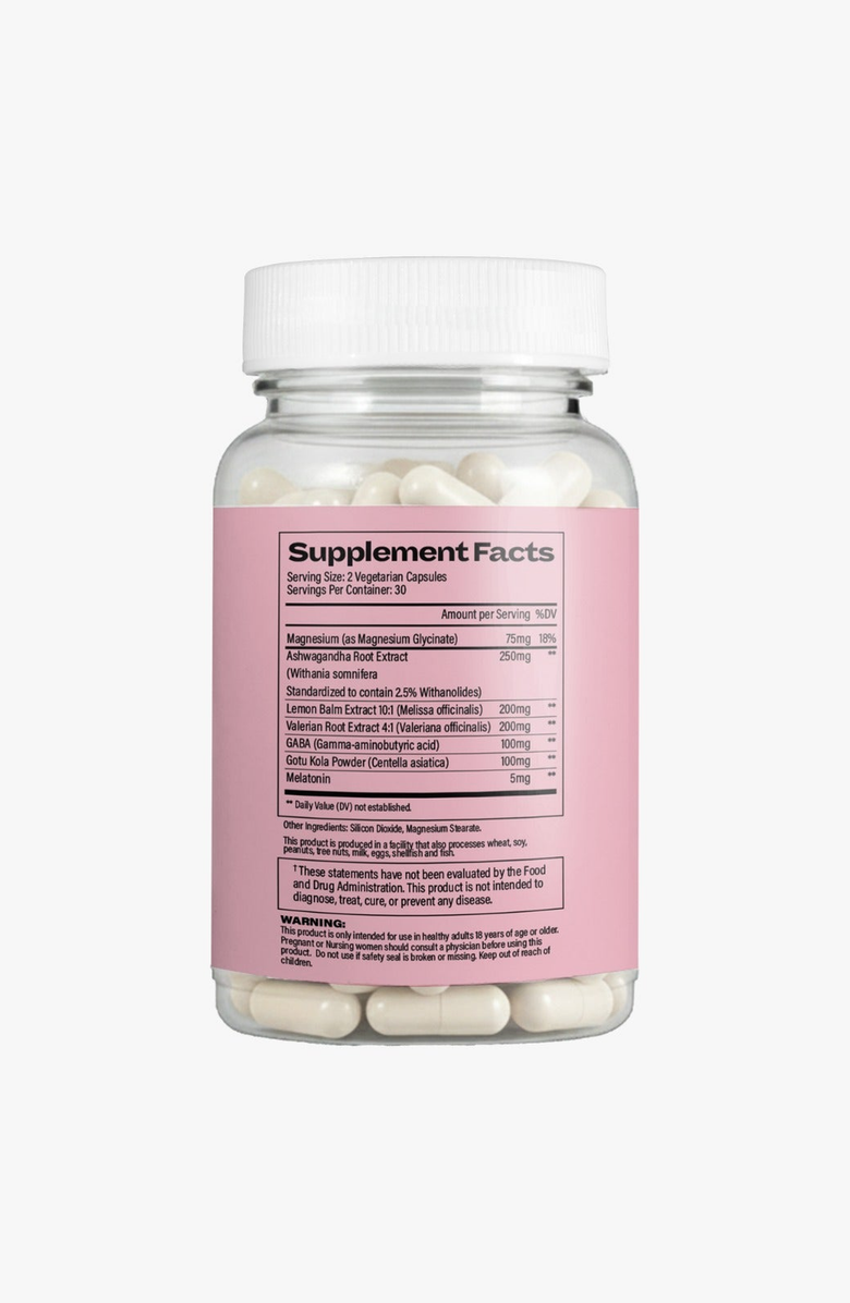 CRUSHED TONIC Anti-Heartbreak for Sleep & Anxiety Capsules, Alternate, color, NO COLOR