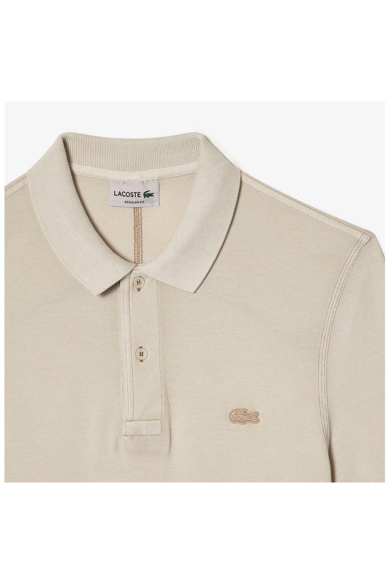Regular Fit Solid Cotton Polo Shirt, Alternate, color, K8E ECO BEIGE