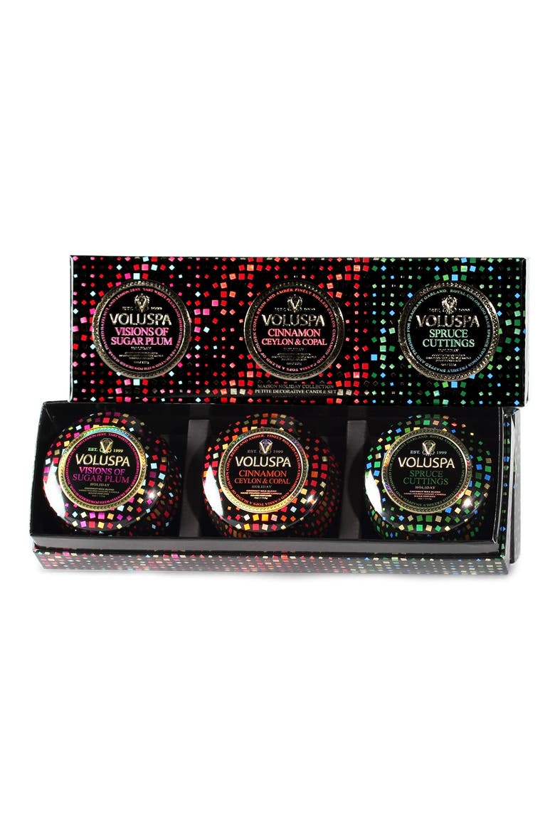 'Maison Holiday' Petite Decorative Candle Set, Main, color, NO COLOR