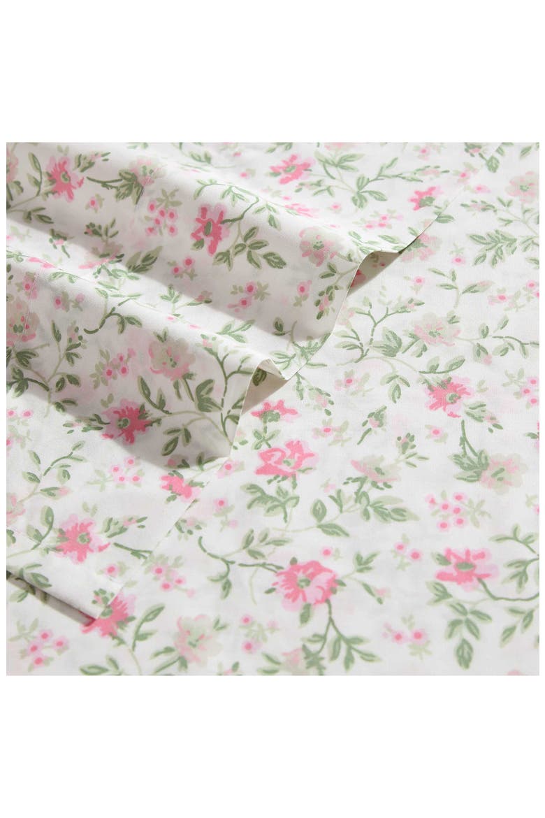 Bonnie Twin Cotton Percale Sheet Set, Alternate, color, LT-PASTEL PINK
