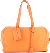 Pre-Owned Hermes Victoria II Bag Clemence 35