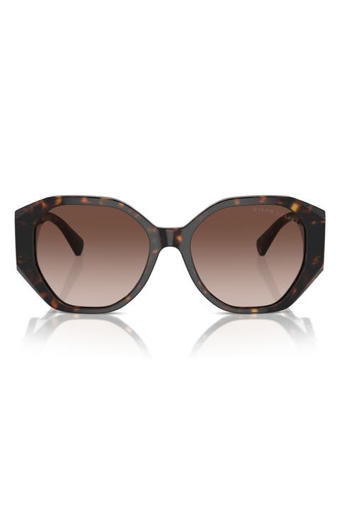 54mm Juliette Gradient Butterfly Sunglasses