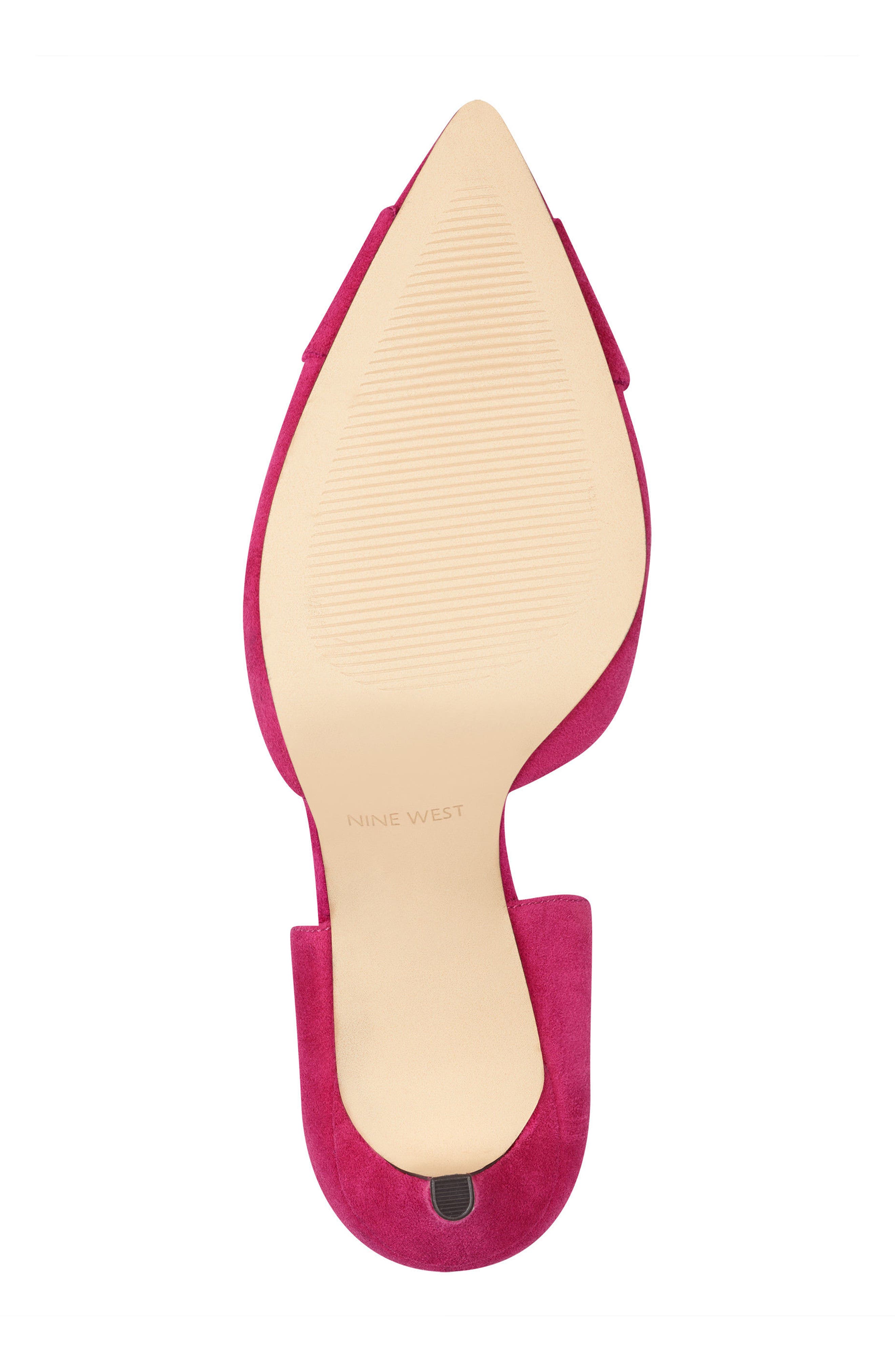 McFally d'Orsay Pump, Alternate, color, PINK SUEDE