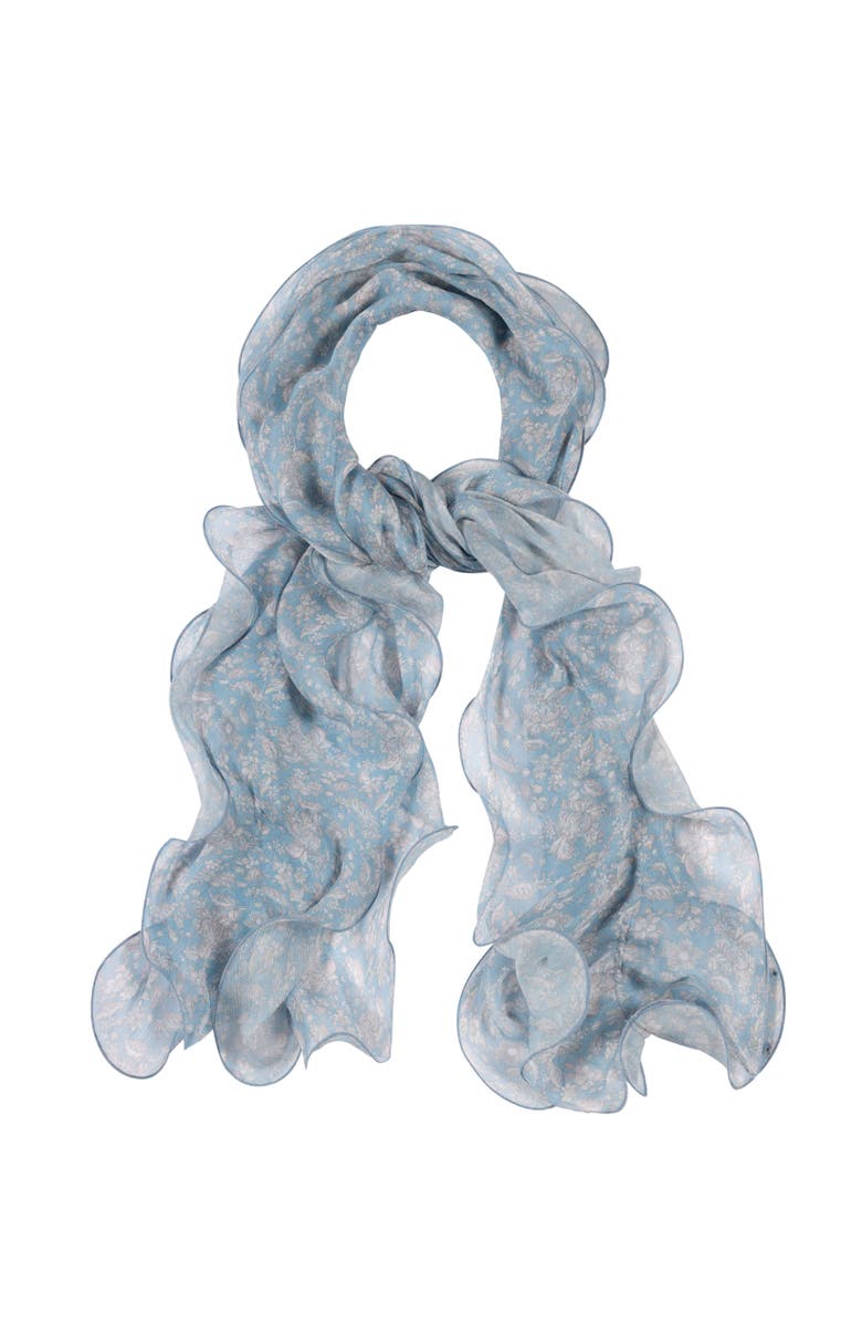 Lauren Ralph Lauren Floral Double Ruffle, Main, color,