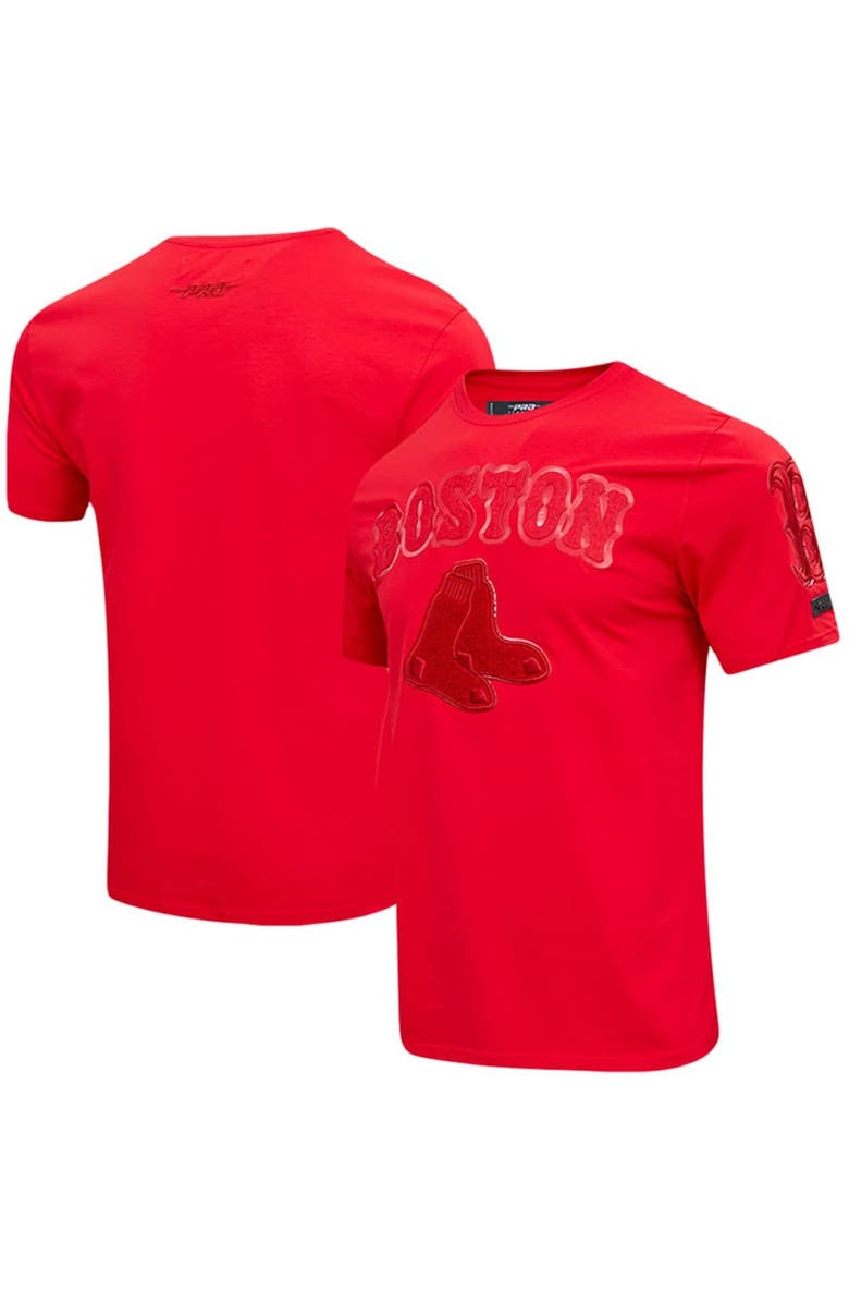PRO STANDARD Men's Pro Standard Boston Red Sox Classic Triple Red T-Shirt, Main, color,
