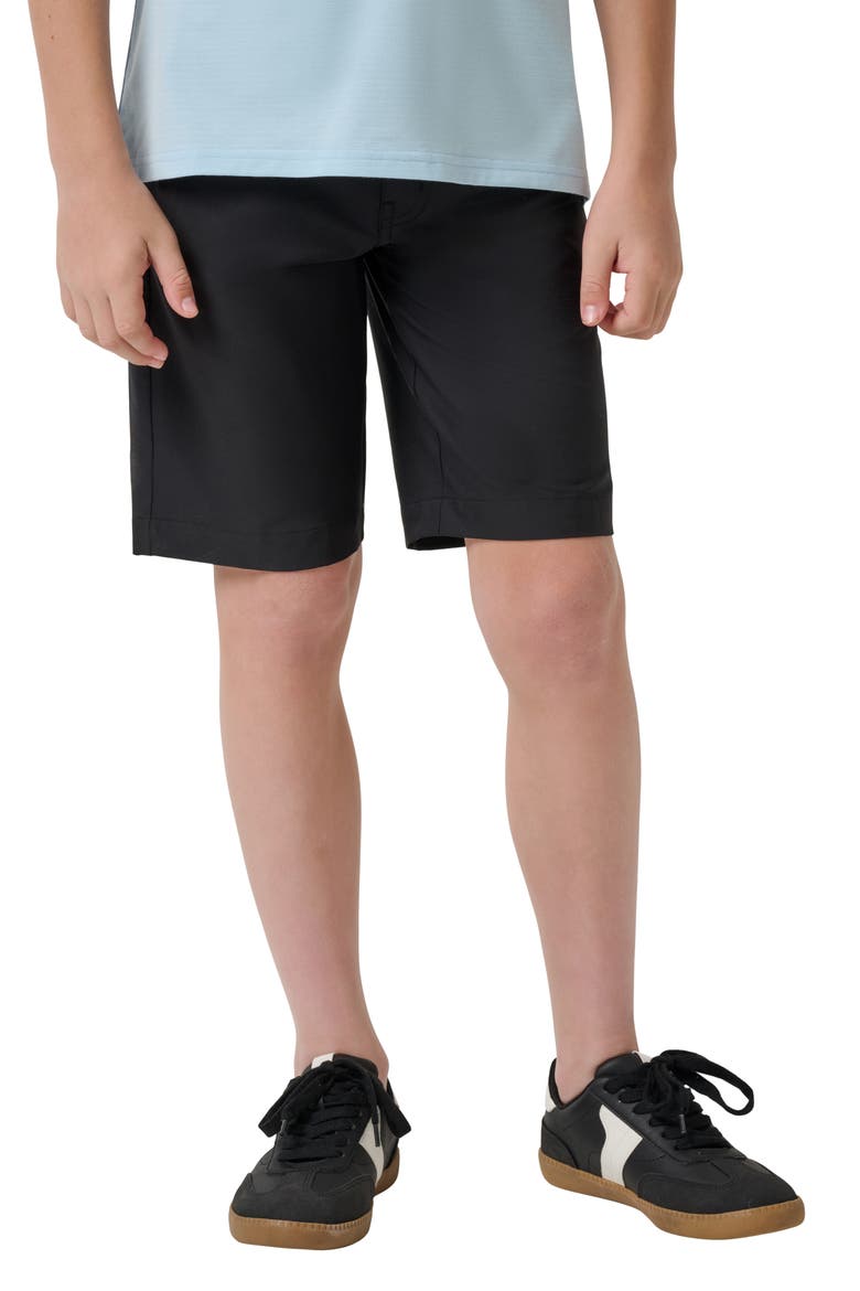 Kids' Wanderlust Chino Shorts, Main, color, BLACK