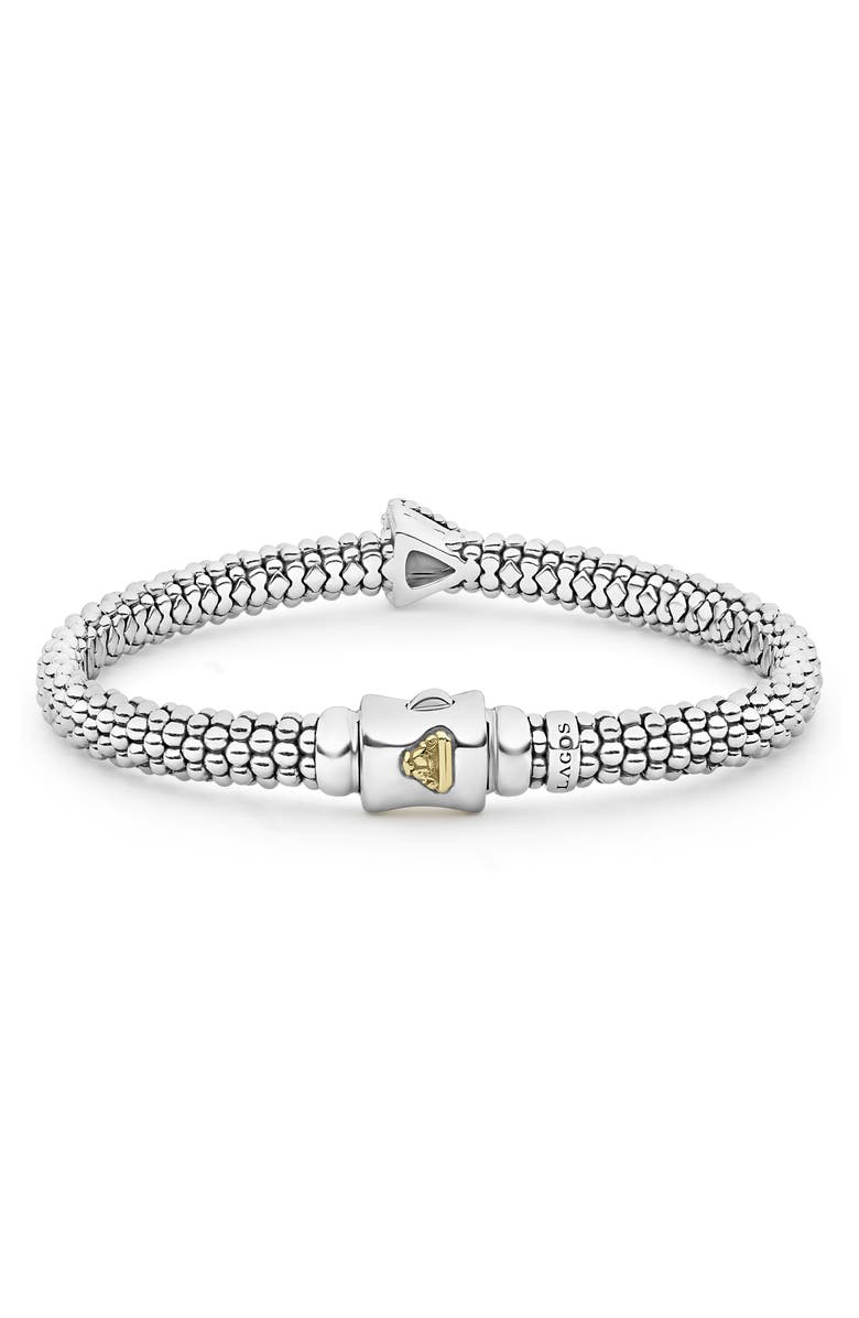 LAGOS KSL Pyramid Station Rope Bracelet, Alternate, color,