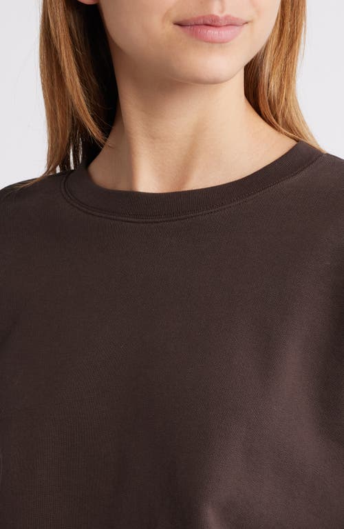 Frame Travel Cotton-blend Sweatshirt In Brown