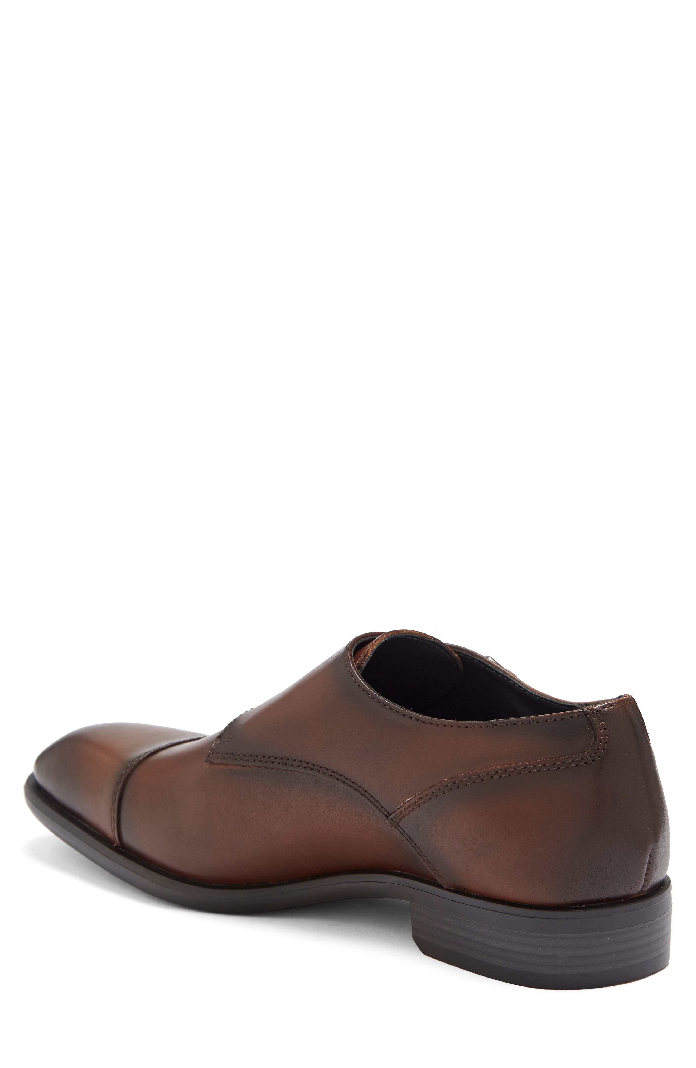 VITTORIO RUSSO Roma Monk Strap Shoe, Alternate, color, Dk Brown