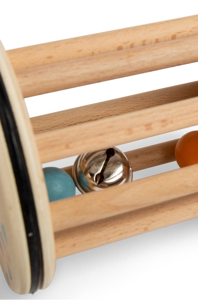 Bigjigs Toys 100% FSC<sup>®</sup> Certified Push Along Musical Roller, Alternate, color, White