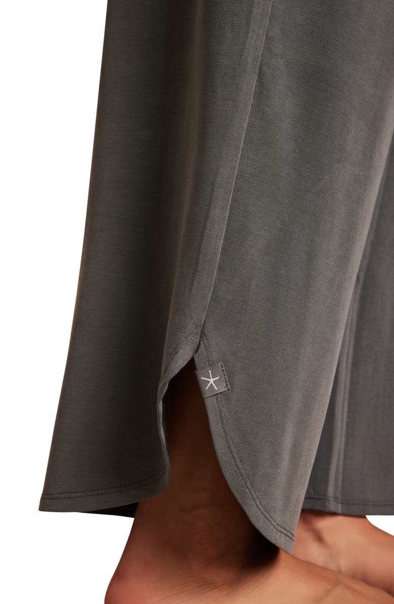 Barefoot Dreams<sup>®</sup> Malibu Collection<sup>®</sup> Sand Washed Jersey Wide Leg Pajamas, Alternate, color, 