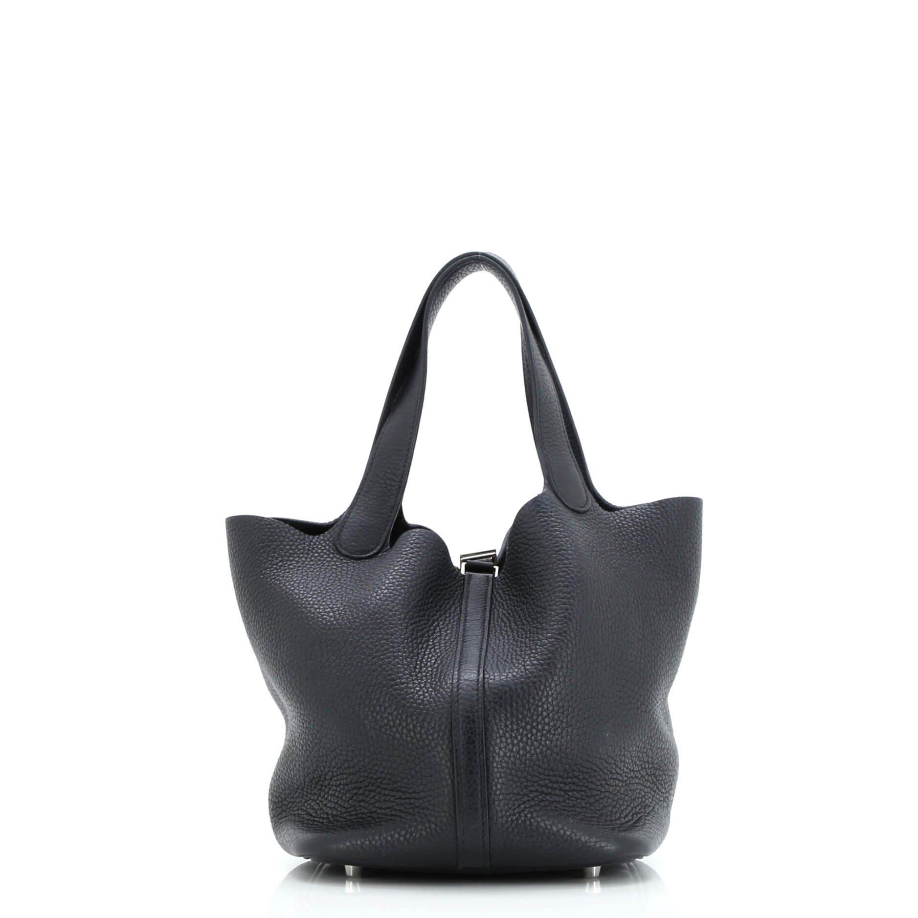 Pre-Owned Hermes Picotin Lock Bag Clemence MM, Alternate, color, 