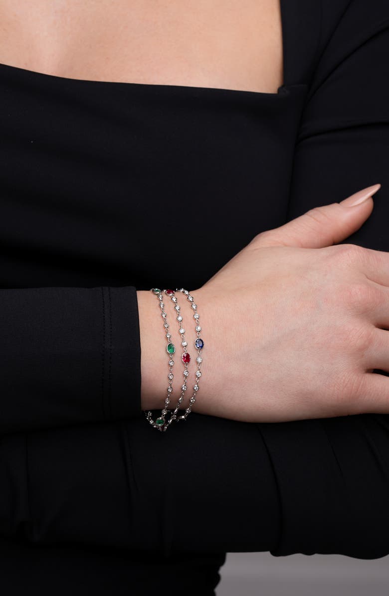 Bony Levy El Mar Gemstone & Diamond Bracelet, Alternate, color, 20Rd.42 4Sp1.42