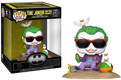 The Joker (Beach) (Batman 85th Anniversary) Deluxe Funko Pop!