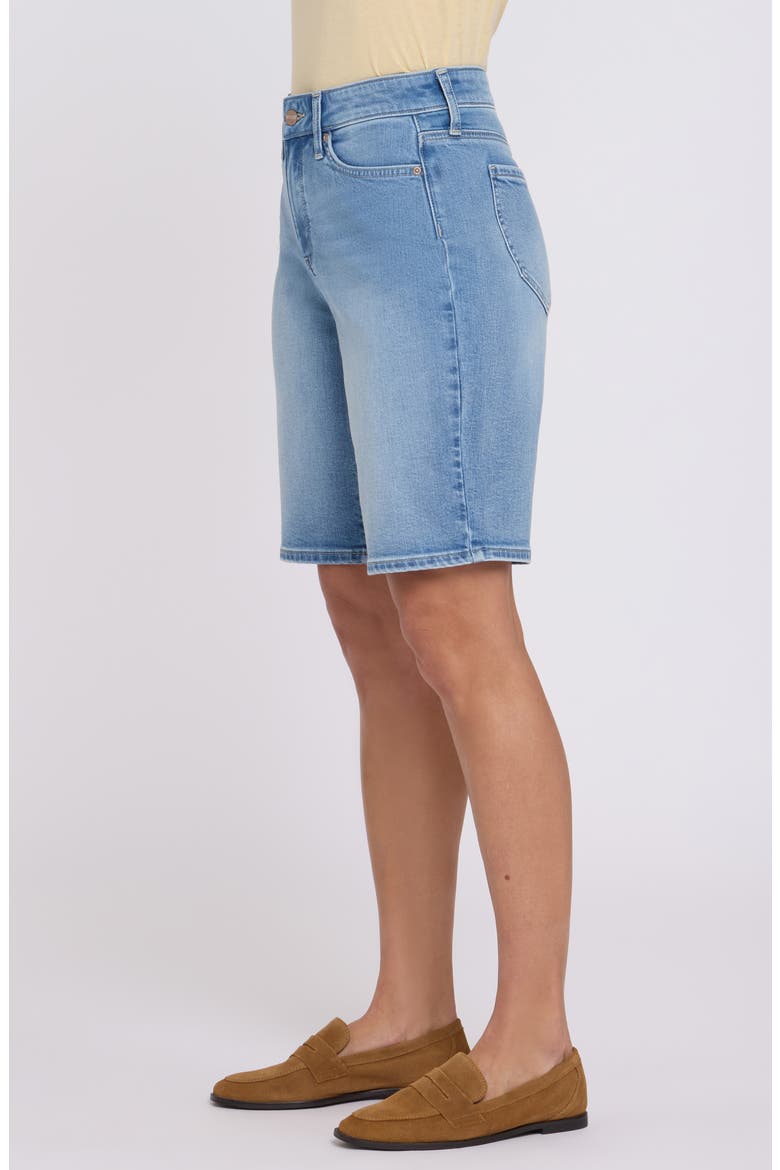 Lilly Relaxed Long Denim Shorts, Alternate, color, BLUE VALLEY