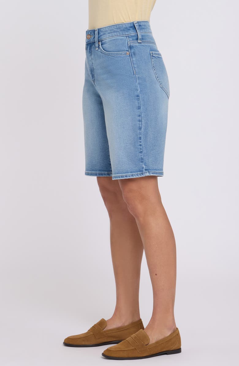NYDJ Lilly Relaxed Long Denim Shorts, Alternate, color, 